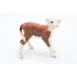Beswick Hereford Calf 1406. In good condition with no obvious damage or restoration.