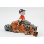 Beswick Thelwell Kickstart in brown. In good condition with no obvious damage or restoration.