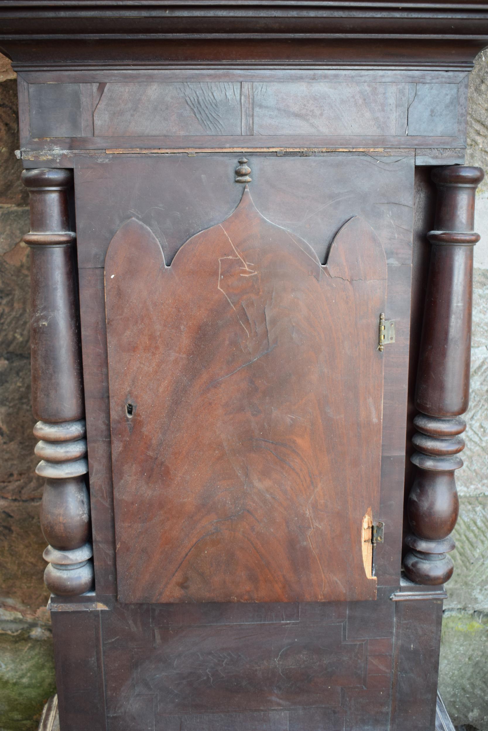 Local Interest: Heitzman of Cheadle 19th century mahogany longcase clock, 235cm tall, requires - Image 4 of 12