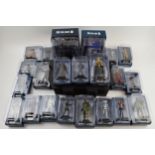 A collection of BBC Doctor Who boxed figures to include Cyberman 14, The Fourth Doctor 17,