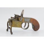 Dunhill Tinder Pistol table lighter, in the form of a flintlock pocket pistol Requires some