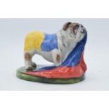 Bairstow Manor Collectables topical political model of a Ukranian bulldog biting into a Russian