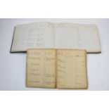 Social History: an 'Operations' book, dated February 1910, for recorded treatments with an 'Offences