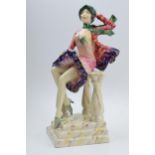 Kevin Francis / Peggy Davies Ceramics figure La Brise. In good condition with no obvious damage or