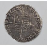 Queen Mary Silver Pomegranate Groat. Diameter 24.38. Weight 1.82g. Thickness 0.60mm. M/M