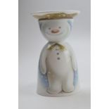 Royal Doulton Snowman collection egg cup. In good condition with no obvious damage or restoration.
