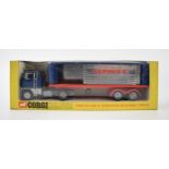 Corgi Major die-cast model 1137 Ford Tilt Cab H Series With Detachable Trailer D model, scarcer