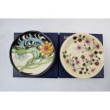 Boxed Moorcroft pin trays to include Lily Plume 780/4 and Tembusu (2). In good condition with no