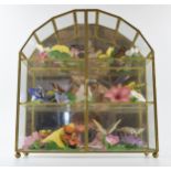 A collection of Franklin Mint 'Butterflies of the World', complete set of 15, in original display