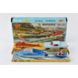 Boxed Corgi The Riviera Gift Set No.31 to include Buick Riviera, Dolphin 20 Cabin Cruiser,