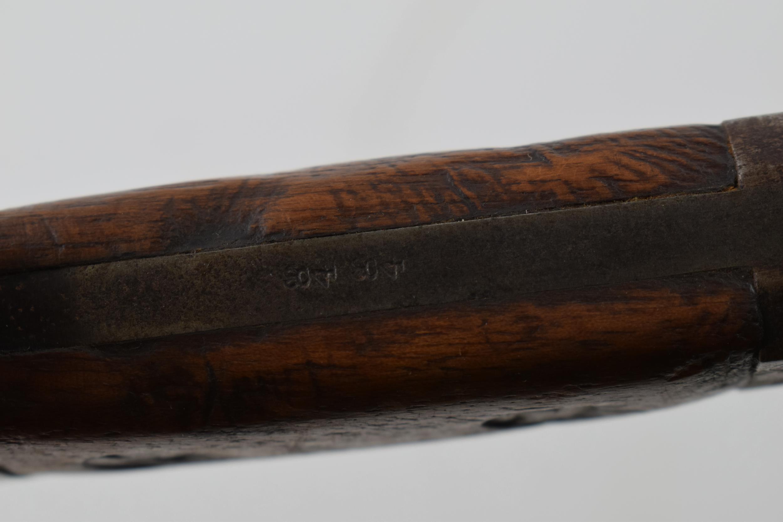 World War One bayonet by Ross Rifle Co, Quebec Canada, 1907 patent, 37cm long. - Image 4 of 6