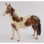 Early Beswick skewbald pinto pony 1373. In good condition with no obvious damage or restoration.