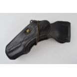 "King Leather" pistol holster. 32cm. In good overall condition.