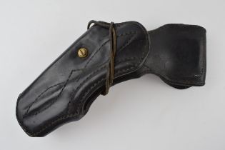 "King Leather" pistol holster. 32cm. In good overall condition.