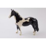 Early Beswick piebald pinto pony 1373. In good condition with no obvious damage or restoration.