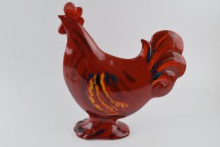 Anita Harris large model of a cockerel, 32.5cm tall, signed. In good condition with no obvious
