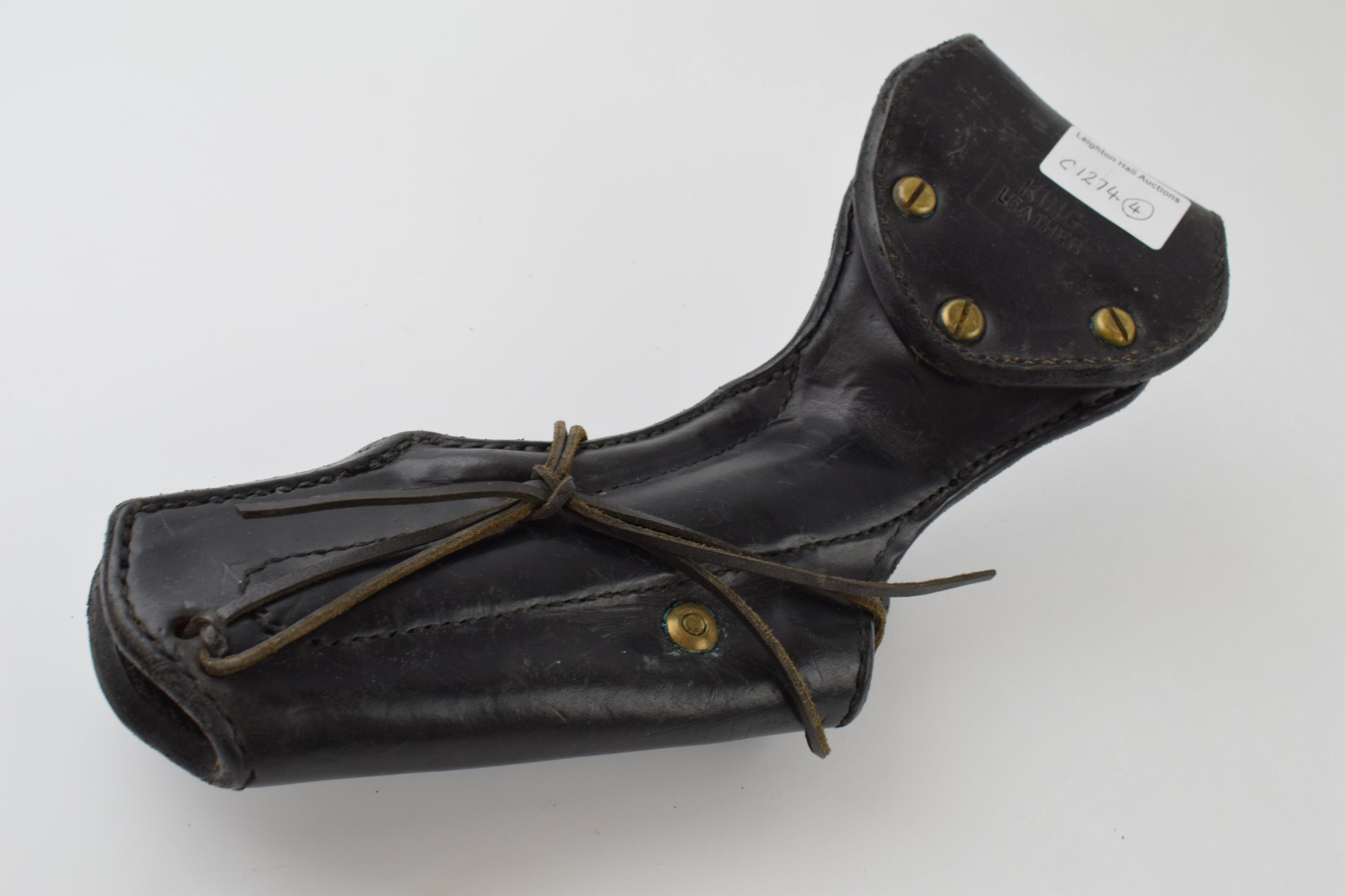 "King Leather" pistol holster. 32cm. In good overall condition. - Image 4 of 4