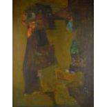 Vincent Bennett (Plymouth 1910-1993), oil on board, 'Ancient Men', signed and dated 1968, 91.5cm x