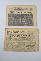A copy of The Union Jack, April 12th 1945 with a copy of The Crusader, 2nd September 1945 (2).