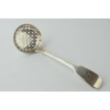 Silver sugar sifter ladle, London 1822, Eley & Fearn, 43.4 grams.