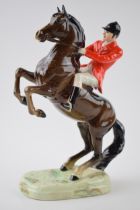 Beswick Rearing Huntsman on brown 868. In good condition with no obvious damage or restoration.