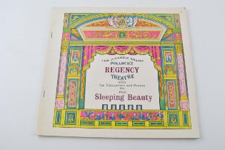 The Juvenile Drama Pollock's Regency Theatre Book with the Characters and Scenes for 'The Sleeping