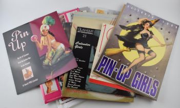 A collection of Anna Nicole Smith glamour catalogues, (5) together with other printed glamour