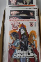 A good quantity of 2000 AD comics. Includes a complete run from 16/02/00 Prof 1180 through to 26/