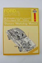 Haynes Owners Workshop Manual Ford Capri II, All V6 Models (including Series III), 1974 to August