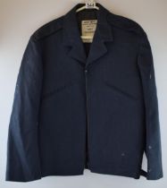 Vintage military Blue Grey RAF jacket 1972 Pattern. Size 2. The Ideal Clothiers Ltd. In good vintage