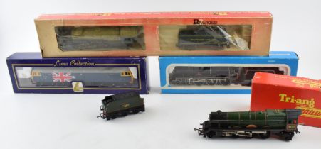 A collection of boxed model railway locomotives to include, Lima Collection Diesel Locomotive