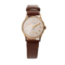 Gentleman's vintage Aristo wrist watch, comprising a round dial with applied numbers and