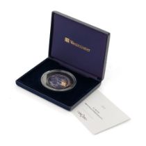 A 2005 silver 2oz Britannia commemorative coin - The Red Arrows 1965-2005, 40 Years Of Excellence,