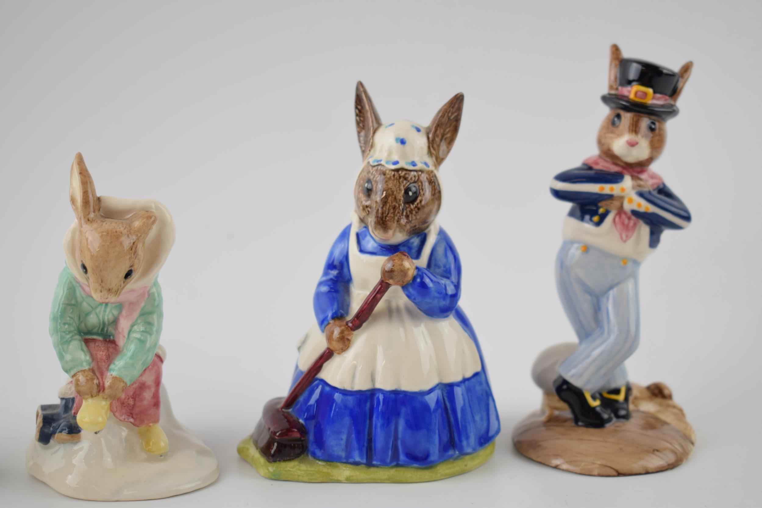 Boxed Royal Doulton Bunnykins to include Sweetheart - limited edition, Billie, Clean Sweep, Girl - Image 3 of 3