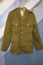 Vintage British military uniform mans jacket.
