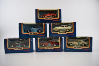 A collection of boxed Matchbox Superking die cast model toy cars to include K29 Audi Quattro, K98