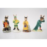 Boxed Royal Doulton Bunnykins, all limited edition, to include Ice Hockey, Mandarin, Town Crier