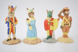 Boxed Royal Doulton Bunnykins, all limited edition, to include Digger, Punch, Judy and the