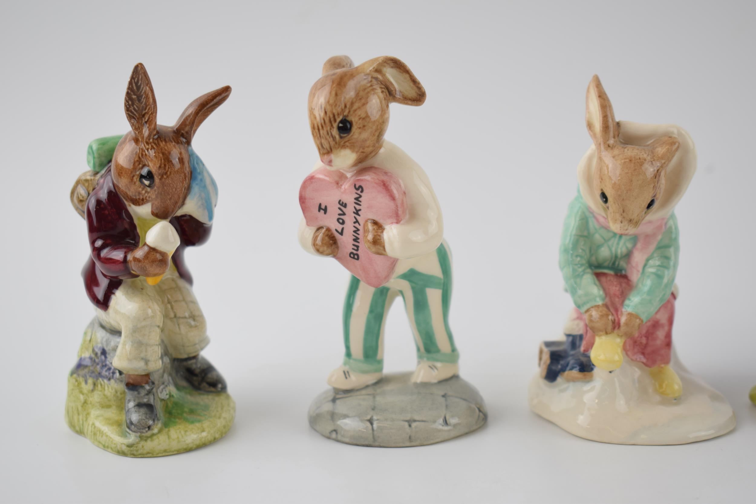 Boxed Royal Doulton Bunnykins to include Sweetheart - limited edition, Billie, Clean Sweep, Girl - Image 2 of 3
