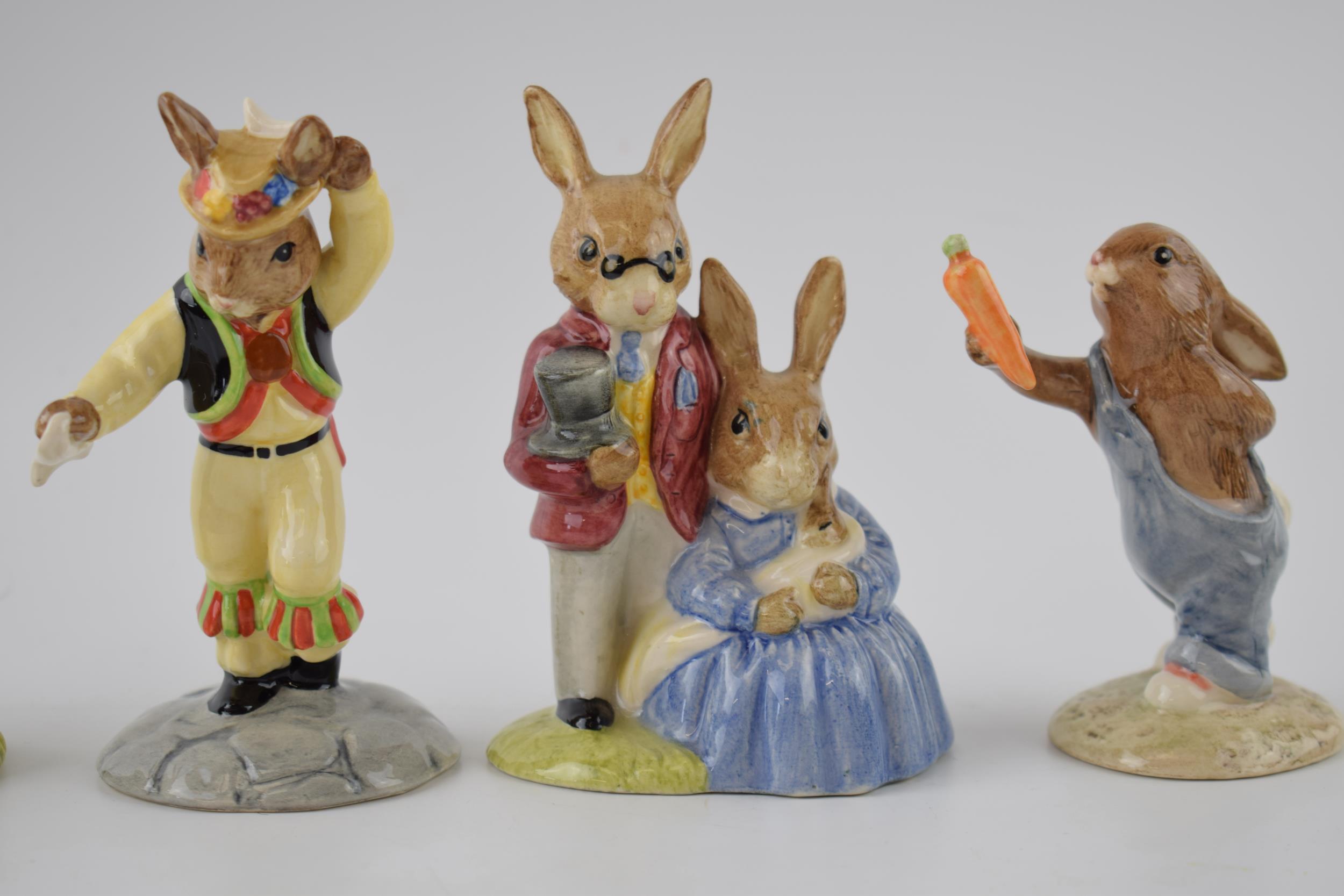Boxed Royal Doulton Bunnykins to include Harry, Fisherman, Mothers Day, Father Mother & Victoria and - Image 2 of 3
