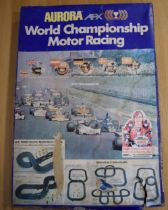 A boxed Aurora AFX World Championship Motor Racing set. c1970s. Untested.