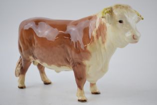 Early Beswick Hereford Bull 949 (minor nip to horn). In good condition with no obvious damage or