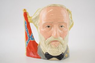 Large Royal Doulton double sided character jug Ulysses S Grant / Robert E Lee D6698. In good