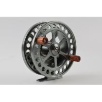 Modern 'Marco' Centrepin fishing reel. New old stock condition in velveteen reel bag. Ideal for