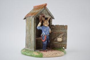 Boxed Royal Doulton Bunnykins Tableau Outdoor Dunny DB497, designed for Australia , limited edition.