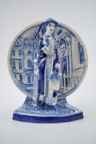 Peggy Davies figure in unusual blue colourway. In good condition with no obvious damage or