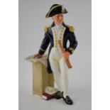 Royal Doulton figure The Captain HN2260. In good condition with no obvious damage or restoration.