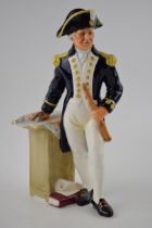 Royal Doulton figure The Captain HN2260. In good condition with no obvious damage or restoration.