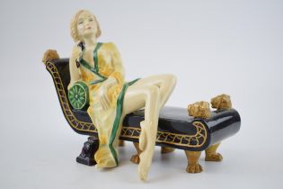 Peggy Davies figure The Greta Garbo figure, limited edition. In good condition with no obvious