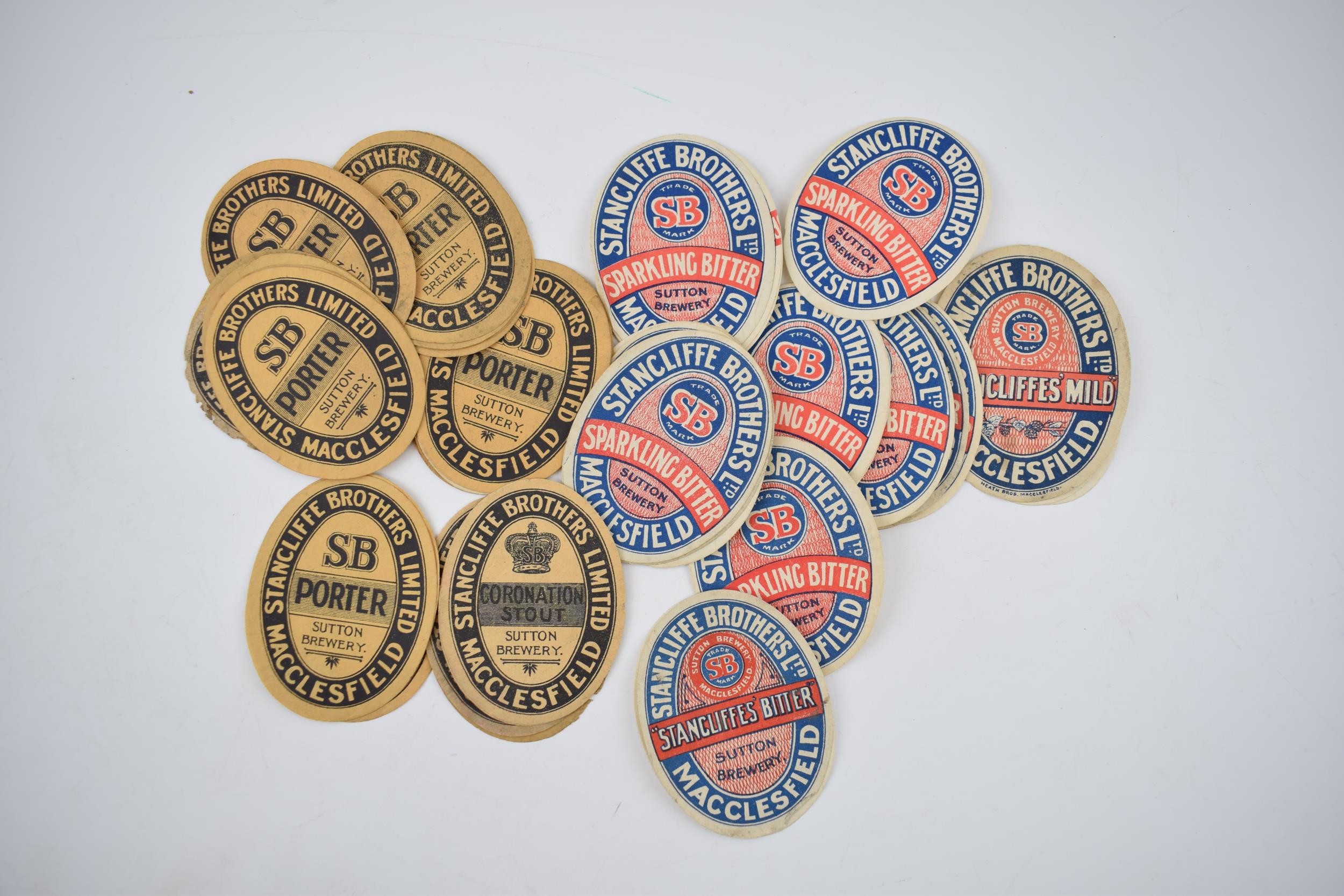 A quantity of original beer labels for 'Stancliffe Brothers Ltd' Sparkling Bitter, Coronation Stout, - Image 2 of 3